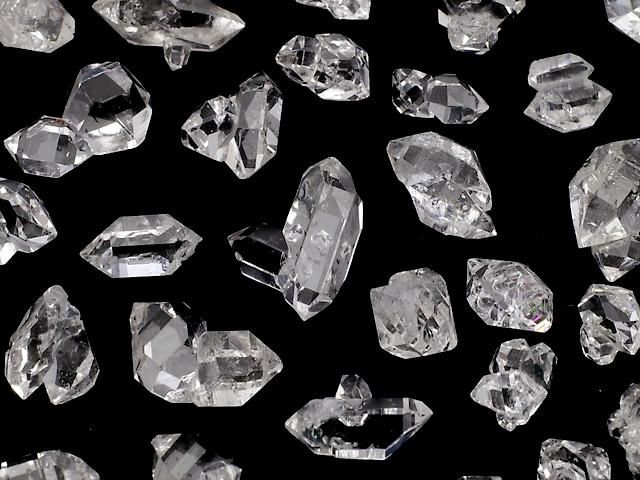 【動画】NY産ハーキマーダイヤモンドAAA ルース 共生原石 【Lサイズ】 20カラットの画像