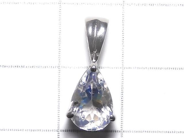 【動画】【1点もの】宝石質アンデシンラブラドライト ペンダントトップ SILVER925製 NO.83 サムネイル2