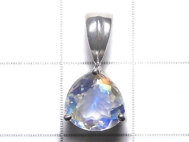 【動画】【1点もの】宝石質アンデシンラブラドライト ペンダントトップ SILVER925製 NO.90 サムネイル2