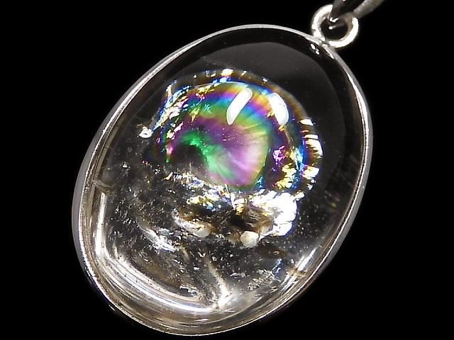 【動画】【1点もの】アイリスクォーツAAA- ペンダントトップ SILVER925製 NO.118の画像