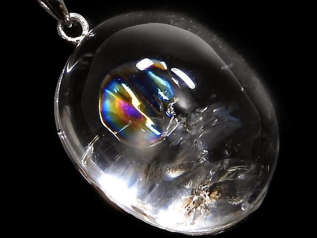【動画】【1点もの】アイリスクォーツAAA- ペンダントトップ SILVER925製 NO.119の画像