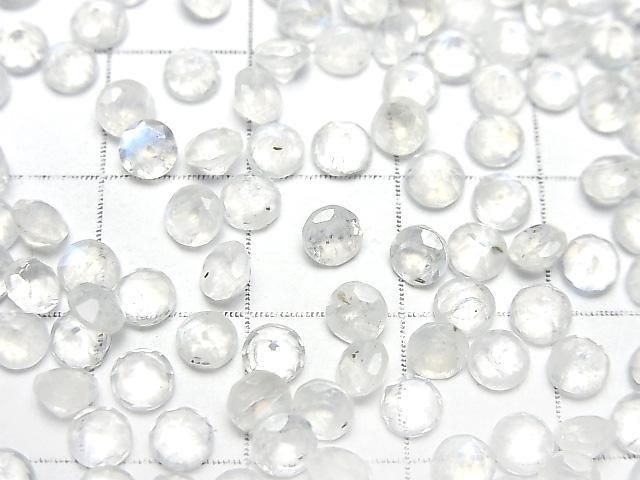 【動画】宝石質レインボームーンストーンAA++ ルース ラウンドファセットカット4×4mm 10粒 サムネイル2