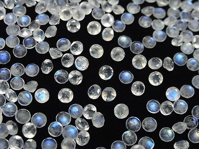 【動画】宝石質レインボームーンストーンAA++ ルース ラウンドファセットカット4×4mm 10粒 サムネイル4
