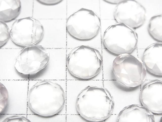 【動画】宝石質ローズクォーツAAA ラウンド ローズカット10×10mm 2個 サムネイル2