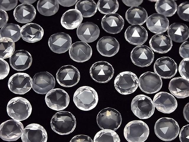 【動画】宝石質ローズクォーツAAA ラウンド ローズカット10×10mm 2個 サムネイル4