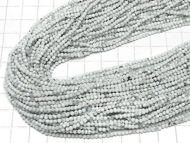 【動画】【素晴らしい輝き】セサミジャスパー 極小ラウンドカット2mm 1連(約38cm) サムネイル4