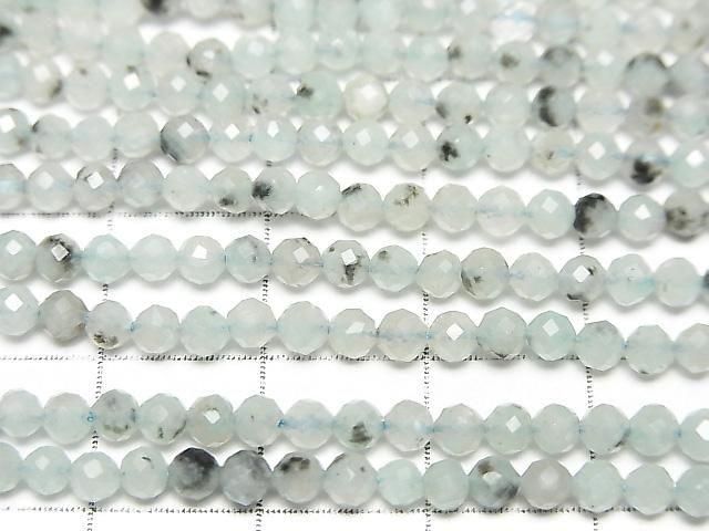 【動画】【素晴らしい輝き】セサミジャスパー ラウンドカット3mm 1連(約38cm) サムネイル2
