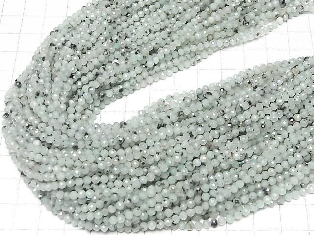 【動画】【素晴らしい輝き】セサミジャスパー ラウンドカット3mm 1連(約38cm) サムネイル4