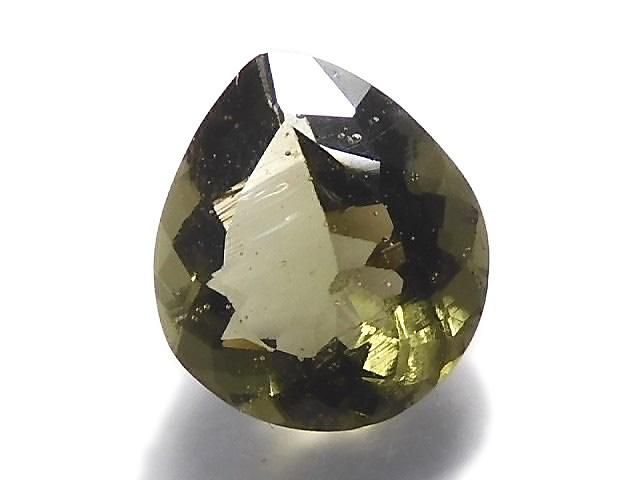 【動画】【1点もの】宝石質モルダバイトAAA ファセットカット ルース 1粒 NO.1の画像