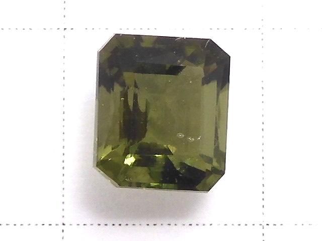 【動画】【1点もの】宝石質モルダバイトAAA ファセットカット ルース 1粒 NO.5 サムネイル2