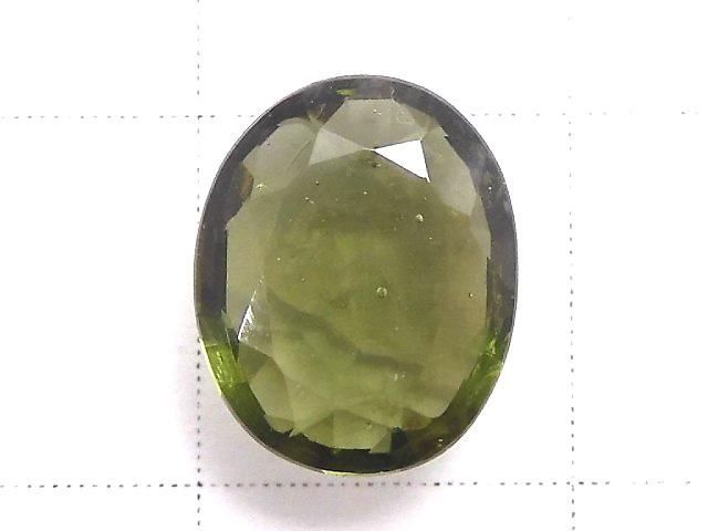 【動画】【1点もの】宝石質モルダバイトAAA ファセットカット ルース 1粒 NO.7 サムネイル2