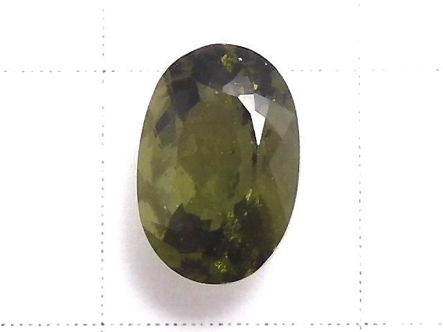 【動画】【1点もの】宝石質モルダバイトAAA ファセットカット ルース 1粒 NO.9 サムネイル2