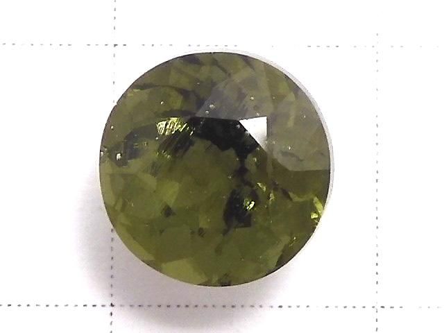 【動画】【1点もの】宝石質モルダバイトAAA ファセットカット ルース 1粒 NO.11 サムネイル2