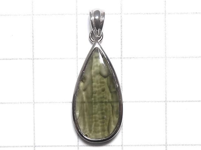 【動画】【1点もの】モルダバイトAAA ペンダントトップ SILVER925製 NO.9 サムネイル2