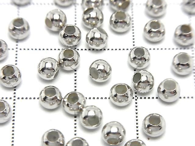 Silver925 スライドボール 【3mm】【4mm】 ロジウム 5個 サムネイル2
