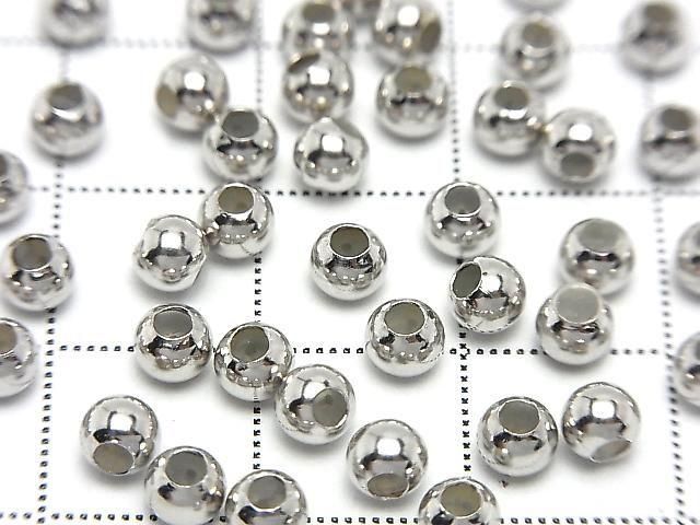Silver925 スライドボール 【3mm】【4mm】 ロジウム 5個 サムネイル3