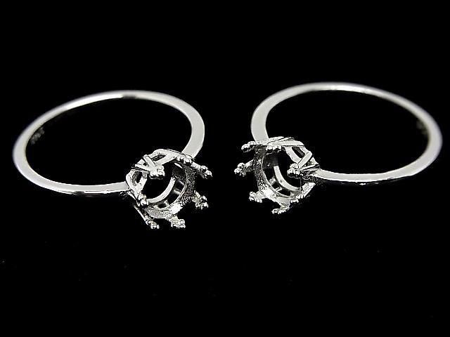ưSilver925 饦 ʿǤ󥰶(α)饦ɥեåȥå6mm  1Ĥβ