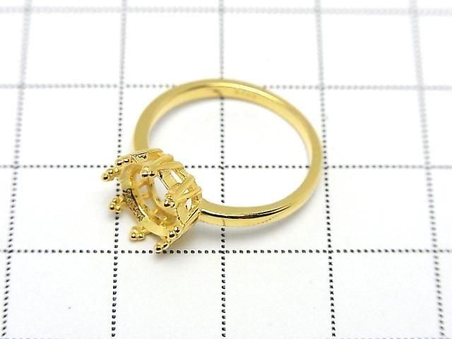 ưSilver925 饦 ʿǤ󥰶(α)饦ɥեåȥå8mm 18KGP 1 ͥ2