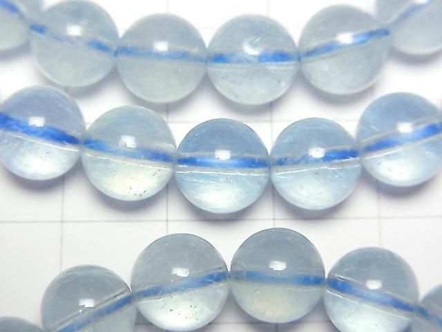 【動画】アクアマリンAA++ ラウンド7mm・8mm・9mm 1連(ブレス) サムネイル2