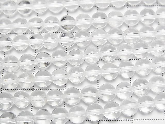 【動画】天然クリスタルAA++ ラウンド5.5mm 1連(約38cm) サムネイル2