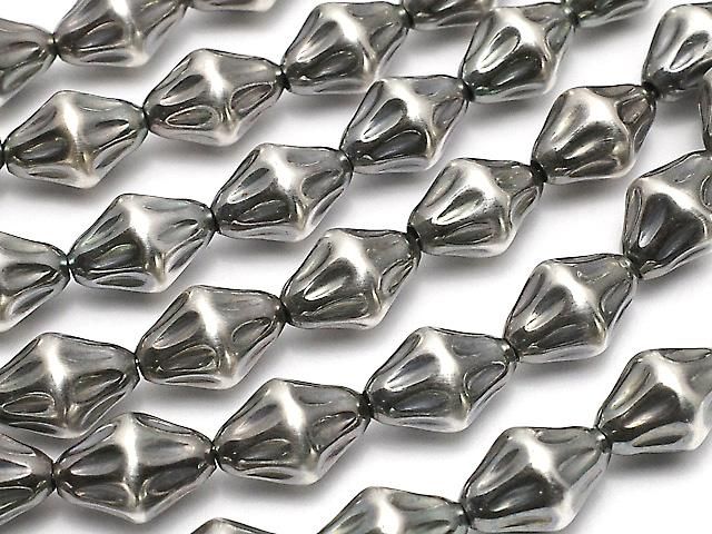 Silver925 ナバホパール オーバル9×6mm 2個の画像