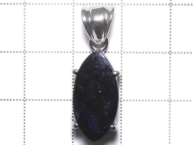 【動画】【1点もの】宝石質アイオライトAAA- ファセットカットペンダントトップ SILVER925製 NO.38 サムネイル2