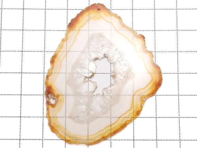 【動画】【1点もの】イリスアゲート スライス 穴あき 1個 NO.206 サムネイル2