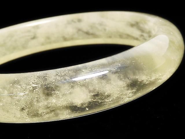 【動画】【1点もの】リビアングラス 1個 (バングルブレス) NO.2の画像