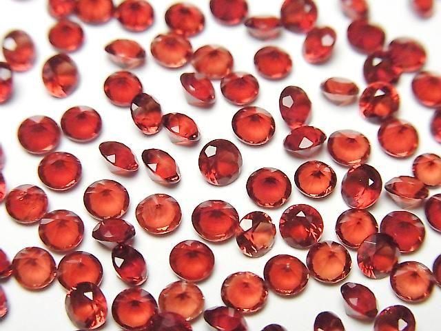【動画】宝石質チベット産アンデシンAAA+ ルース ラウンドファセットカット3.5×3.5mm 1粒の画像