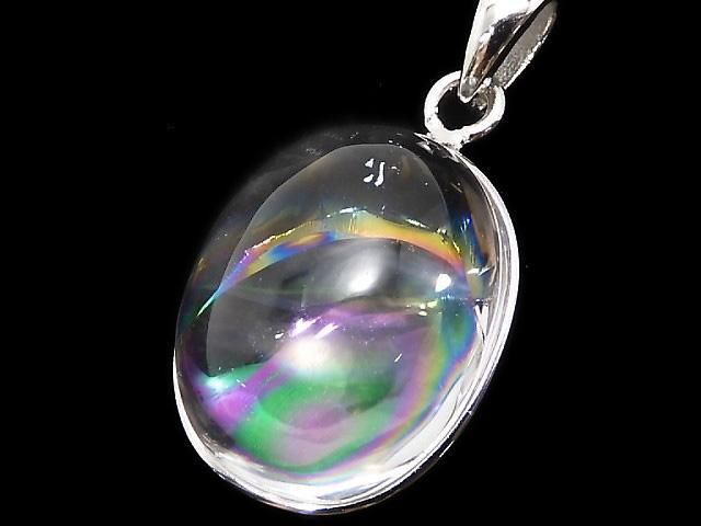 【動画】【1点もの】アイリスクォーツAAA- ペンダントトップ SILVER925製 NO.3の画像
