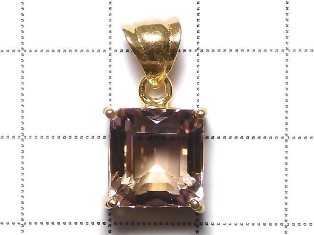 【動画】【1点もの】宝石質アメトリンAAA ファセットカットペンダントトップ 18KGP製 NO.117 サムネイル2