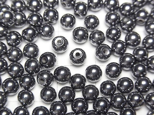 【動画】高純度テラヘルツ鉱石 片穴ラウンド4mm 20個 サムネイル2