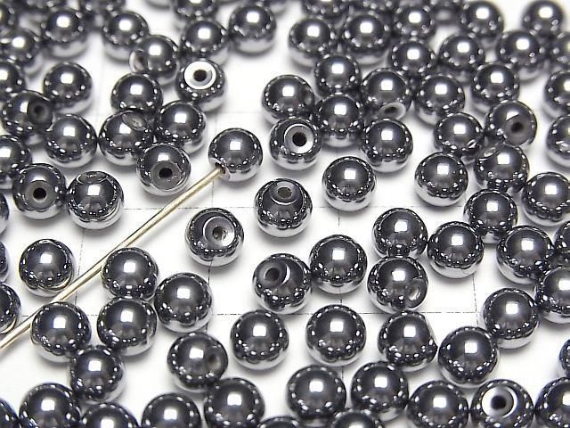 【動画】高純度テラヘルツ鉱石 片穴ラウンド4mm 20個 サムネイル3