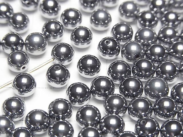 【動画】高純度テラヘルツ鉱石 片穴ラウンド6mm 20個 サムネイル3