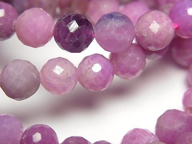 BRY0334☆サファイアラウンドカットブレスレット☆高品質　天然石 BRY0334☆サファイアラウンドカットブレスレット☆高品質 天然石