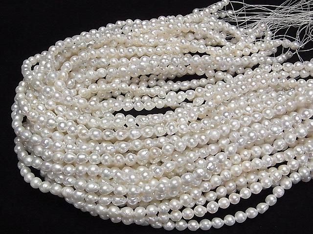 ưø忿AA+ ʥɥå~饤6~7mm ۥ磻 1Ϣ(35cm) ͥ4