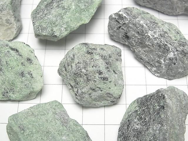 ルビーインゾイサイト 穴なしラフロック 300グラム サムネイル2