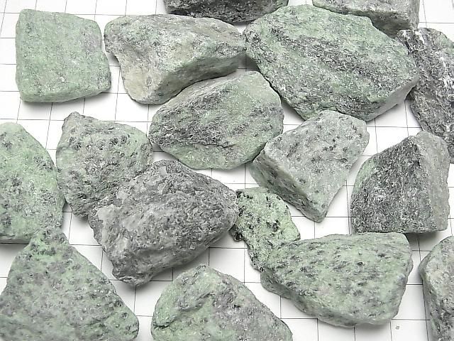ルビーインゾイサイト 穴なしラフロック 300グラム サムネイル4