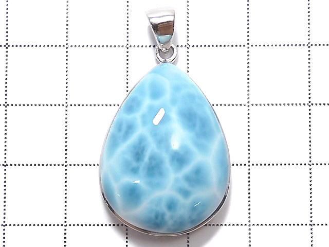 【動画】【1点もの】ラリマーAAA ペンダントトップ SILVER925製 NO.35 サムネイル2