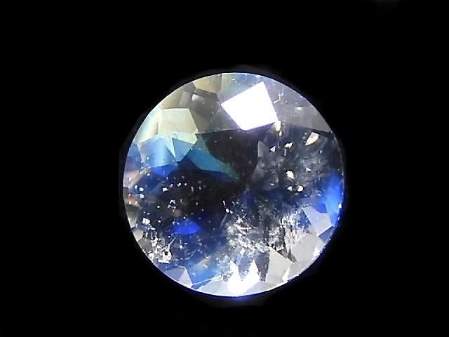 【動画】【1点もの】宝石質アンデシンラブラドライト ルース ファセットカット 1粒 NO.166の画像