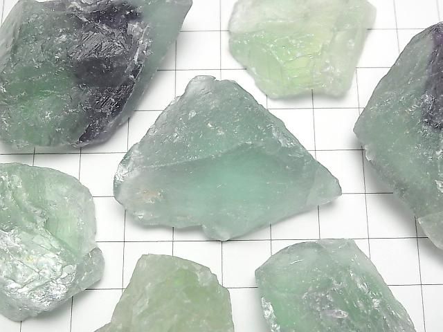 フローライト 穴なしラフロック 300グラム サムネイル2