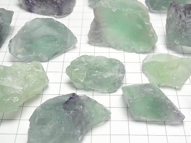 フローライト 穴なしラフロック 300グラム サムネイル3