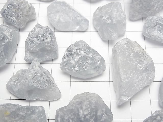 セレスタイト 穴なしラフロック 300グラム サムネイル2