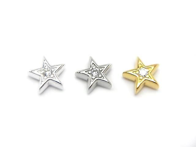 Silver925 5.55.5mm(ã) ϡۡڥۡ18KGP ̷ 2Ĥβ