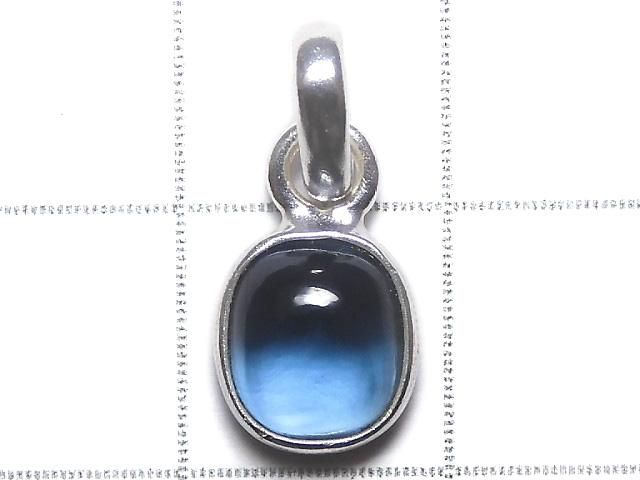 【動画】【1点もの】宝石質ロンドンブルートパーズAAA ペンダントトップ SILVER925製 NO.21 サムネイル2
