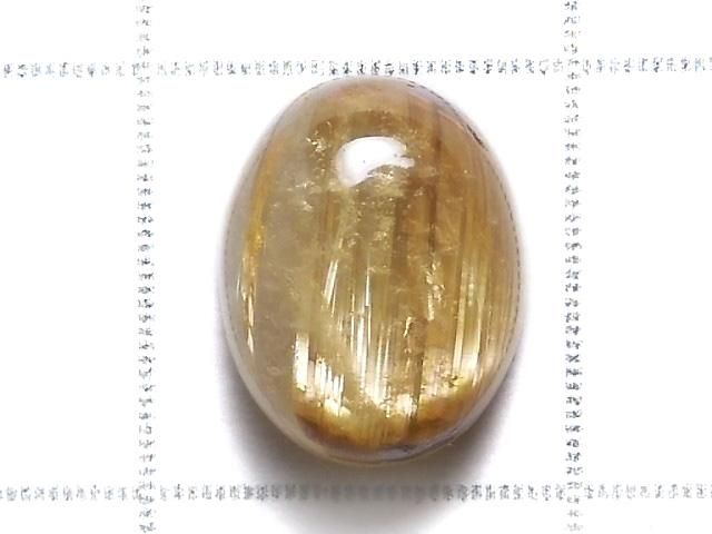 【動画】【1点もの】宝石質ルチルクォーツAAA カボション 1個 NO.131 サムネイル2