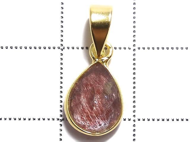 【動画】【1点もの】エレスチャルクォーツAAA ペンダントトップ 18KGP製 NO.364 サムネイル2