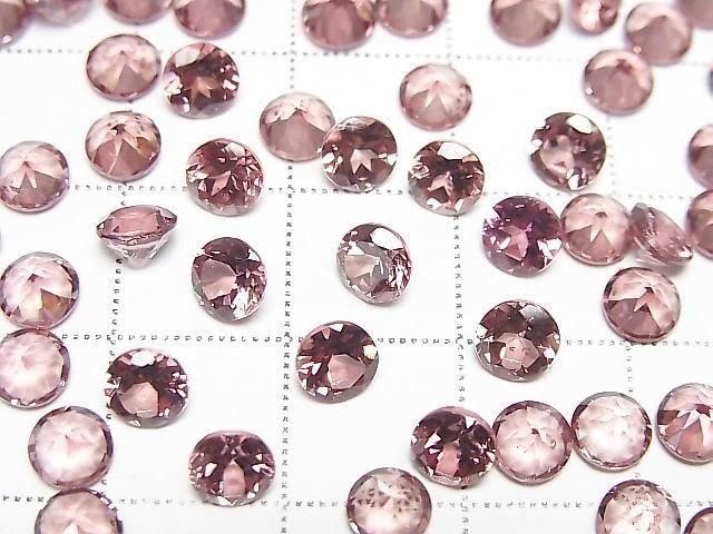 【動画】宝石質カラーチェンジガーネットAAA ルース ラウンドファセットカット5×5mm 2粒 サムネイル2