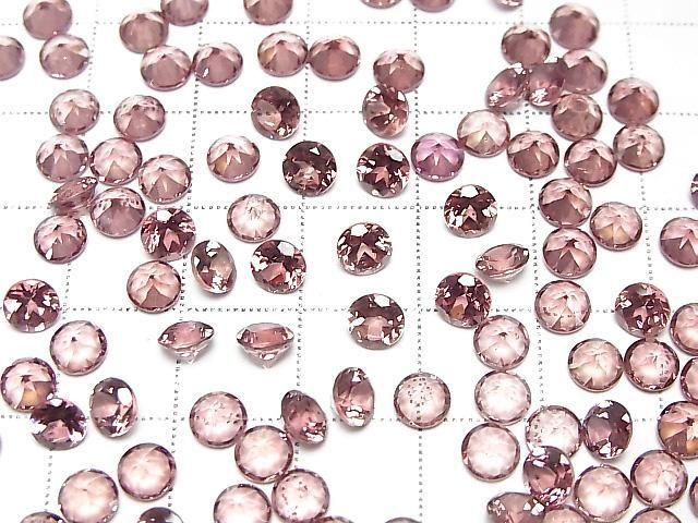 【動画】宝石質カラーチェンジガーネットAAA ルース ラウンドファセットカット5×5mm 2粒 サムネイル4