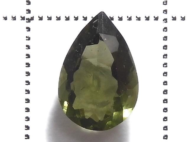 【動画】【1点もの】宝石質モルダバイトAAA ファセットカット ルース 1粒 NO.151 サムネイル2